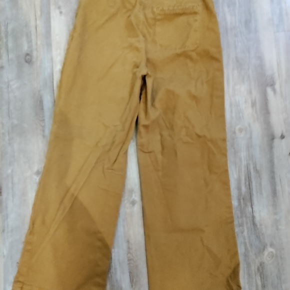 MARINE LAYER Women's Pants Wide Leg Pockets Cotton Blend Stretch Mid Rise.Size 4 - Picture 3 of 7